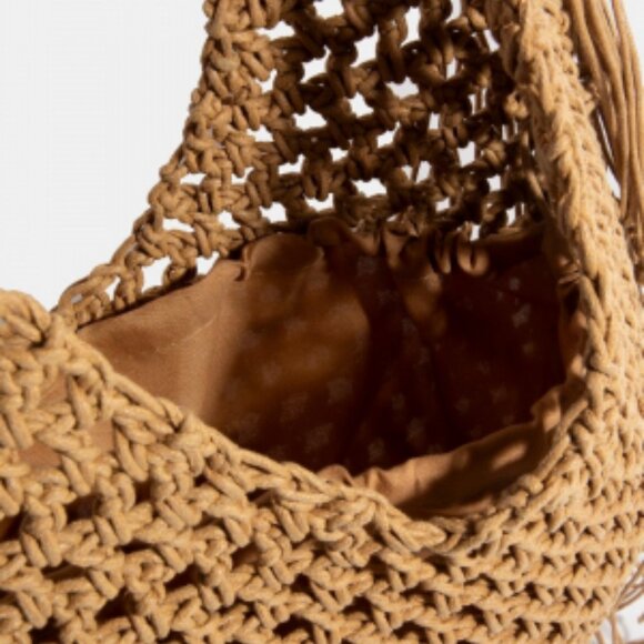 Crochet Fringe Bag Crossbody Western NWT - Picture 3 of 3